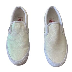 Glitter Slip On Vans